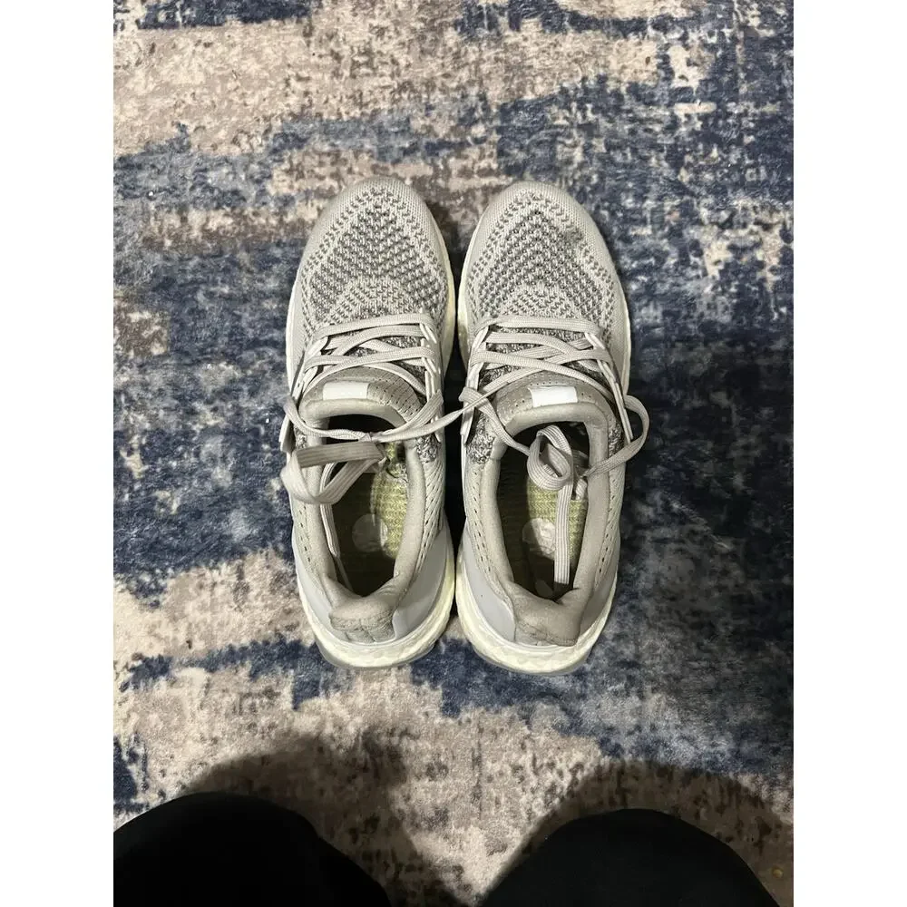 Size 5y-Adidas UltraBoost 1.0 Double Grey Sneakers Woman’s 6.5 HQ4205